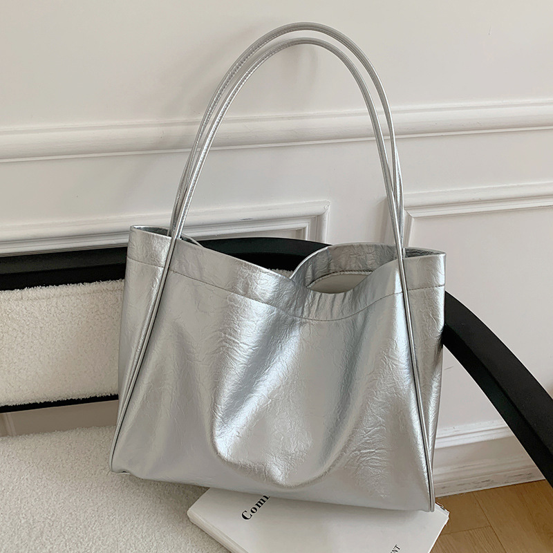 Luxury Bags Tote - 캐주얼 대용량 토트백 통근용 디자이너 여성