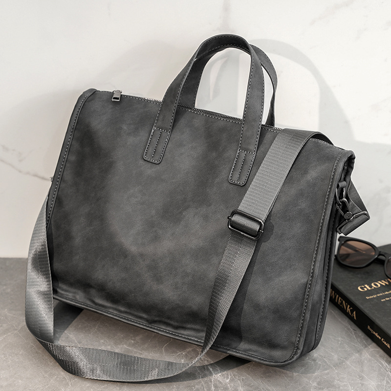 Luxury Bags Tote - 캐주얼 비즈니스 남성용 핸드백 패션 대용량
