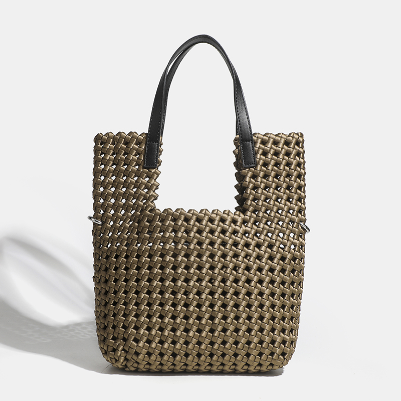 Luxury Bags Medium Size - 럭셔리 네오프렌 직조 토트 핸드백 중간