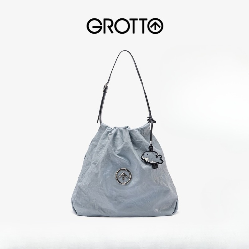 Luxury Bags Medium Size - GROTTO 패션 2025 새로운 정품 가죽