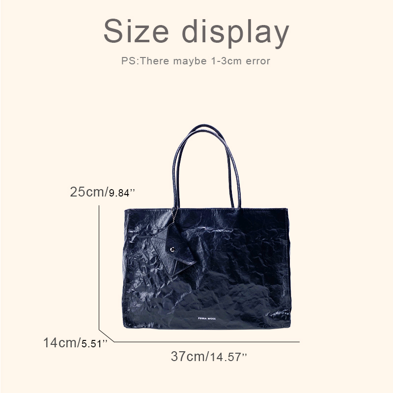 여성을위한 한국 캐주얼 크래프트 종이 토트 백 럭셔리  - Luxury Bags Tote 리뷰 및 가격