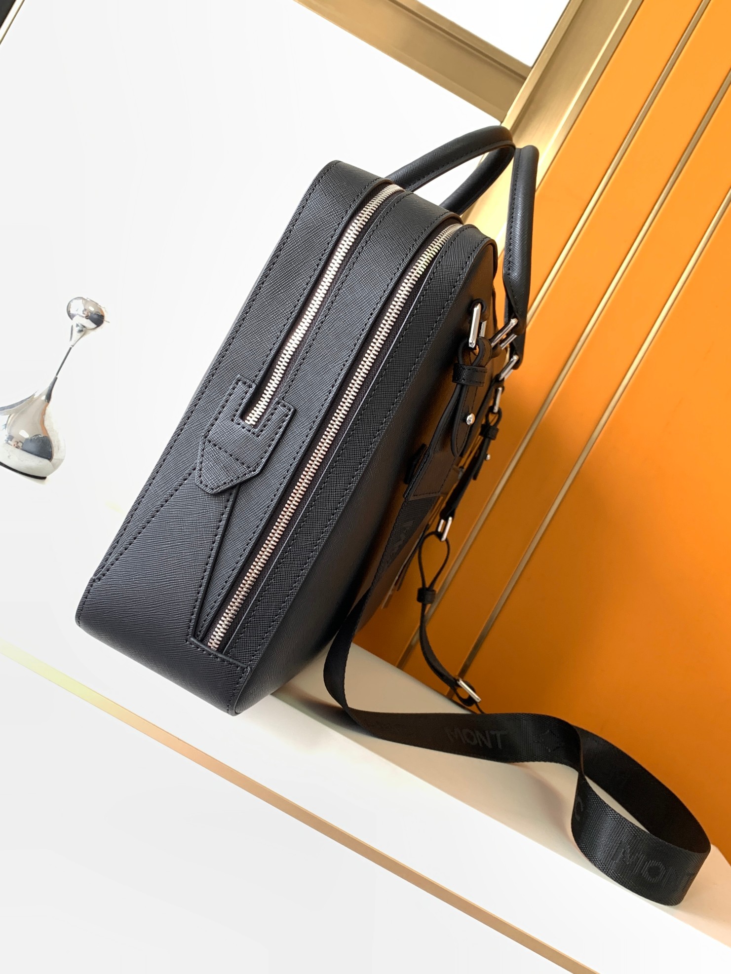 럭셔리 남성용 탑핸들 가방, 프리미엄 천연 가죽 서류  - Luxury Bags Trending 리뷰 및 가격