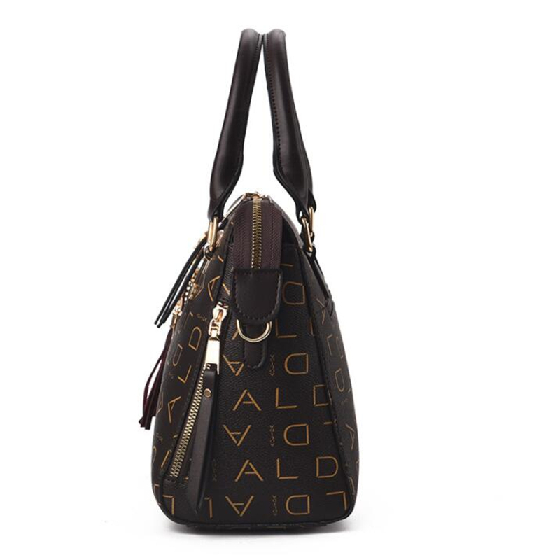 패션 영어 편지 핸드백 여성 PU 가죽 술 탑 핸들 가 - Xl Luxury Bags 리뷰 및 가격