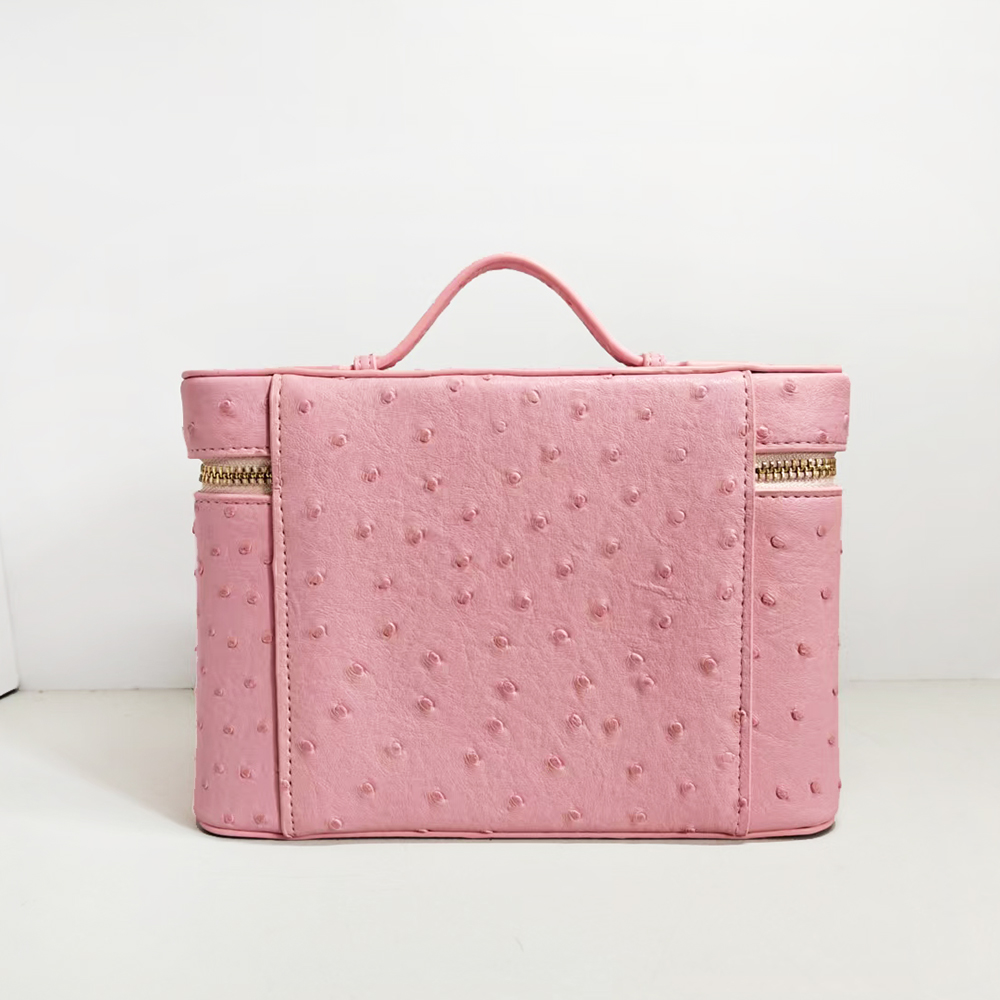 럭셔리 타조 모조 가죽 여성 메이크업 화장품 가방, 맞 - Xl Luxury Bags 리뷰 및 가격