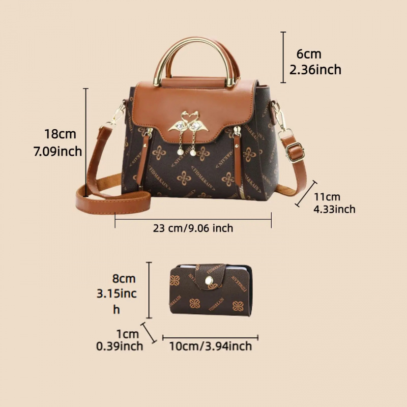 가벼운 럭셔리 가방, 핸드백, 프린트 레터백, 크로스백 - Luxury Bags Buy 리뷰 및 가격