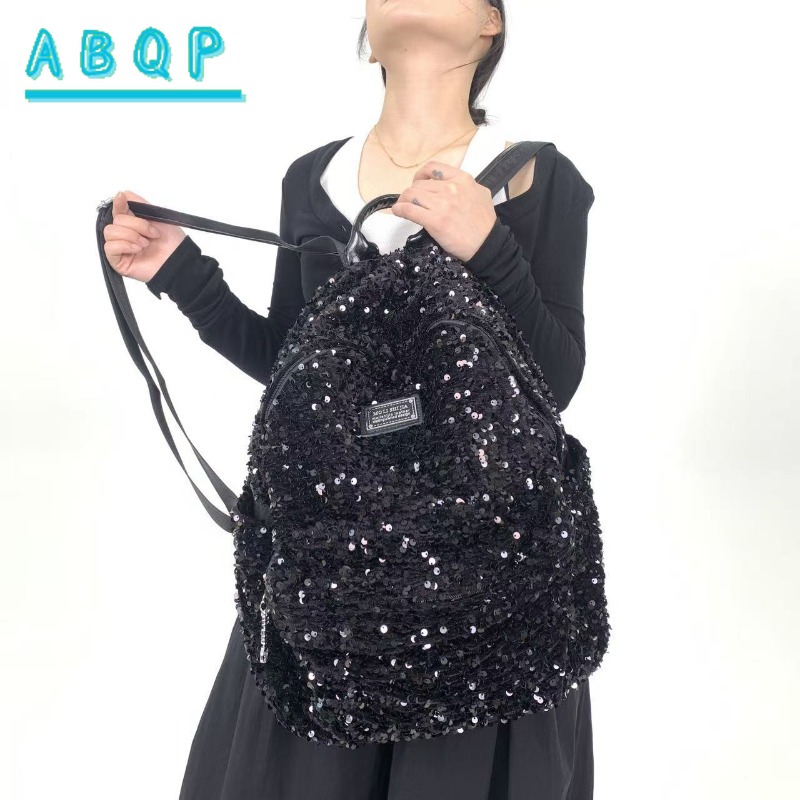 새로운 여성용 스팽글 백팩 럭셔리 브랜드 스팽글 반짝이 - Xl Luxury Bags 리뷰 및 가격