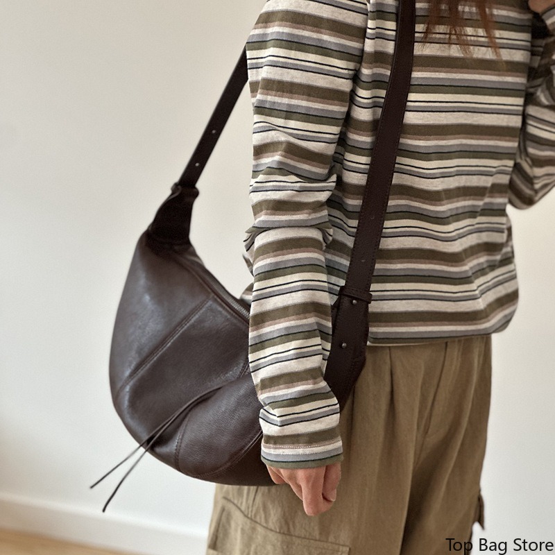 여성용 정품 가죽 호보백, 베지터블 태닝 데일리 크로스 - Quiet Luxury Bags Crossbody 리뷰 및 가격