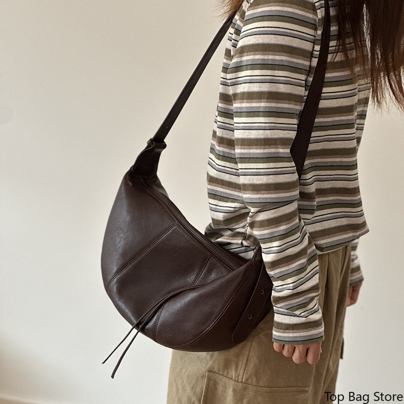 여성용 정품 가죽 호보백, 베지터블 태닝 데일리 크로스 - Quiet Luxury Bags Crossbody 리뷰 및 가격