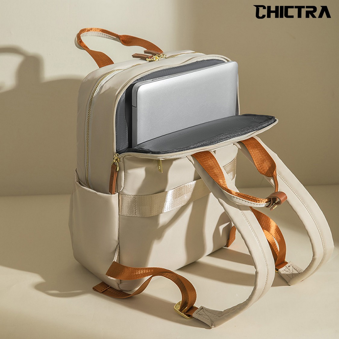 CHICTRA 14인치 여성용 노트북 백팩 대용량 카키 - Xl Luxury Bags 리뷰 및 가격