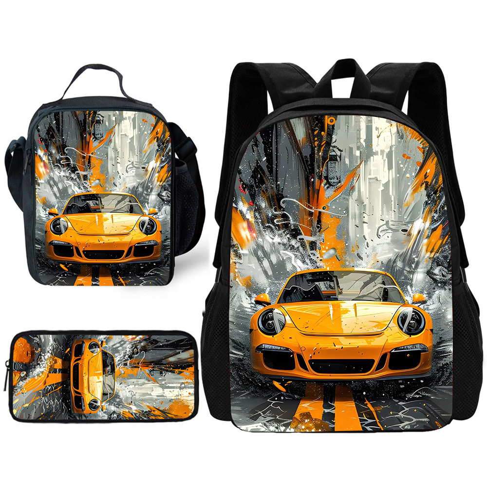 어린이 학교 패션 럭셔리 스포츠카 배낭 점심 가방, 연 - Luxury Bags Trending 리뷰 및 가격