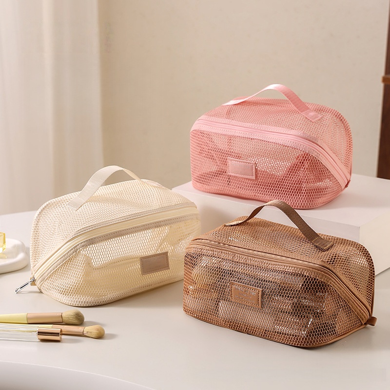 도매 공장 공급 시스루 메쉬 화장품 수납 가방 휴대용  - Luxury Bags China Wholesale 리뷰 및 가격