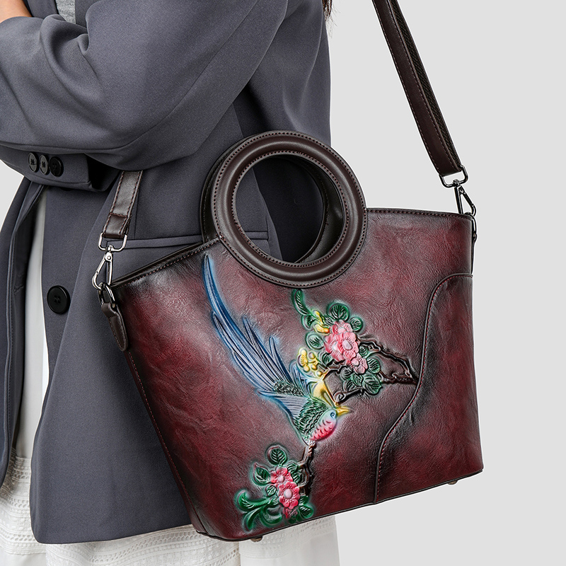 럭셔리 디자이너 원형 핸드백 여성 숄더백 클래식 레트로 - Luxury Bags Medium Size 리뷰 및 가격