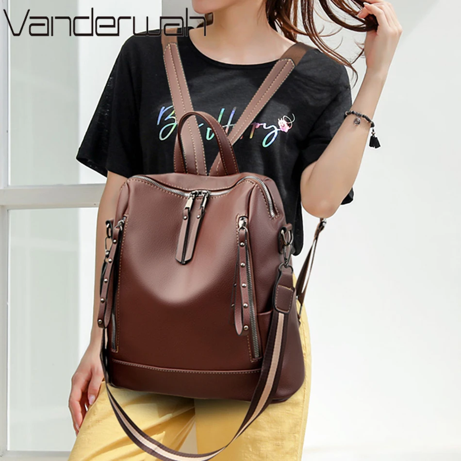 브랜드 럭셔리 배낭 부드러운 가죽 방수 배낭, 프레피  - Luxury Bags Supplier 리뷰 및 가격