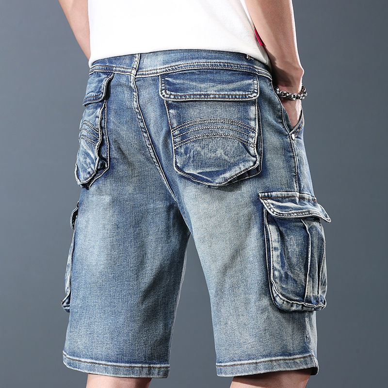 2025년 여름 카고 럭셔리 남성 바지 배기 데님 반바 - Luxury Bags Denim 리뷰 및 가격
