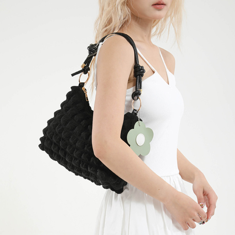 여성용 새 핸드백 한국 단색 도파민 패셔너블 다용도 숄 - Luxury Bags Tote 리뷰 및 가격