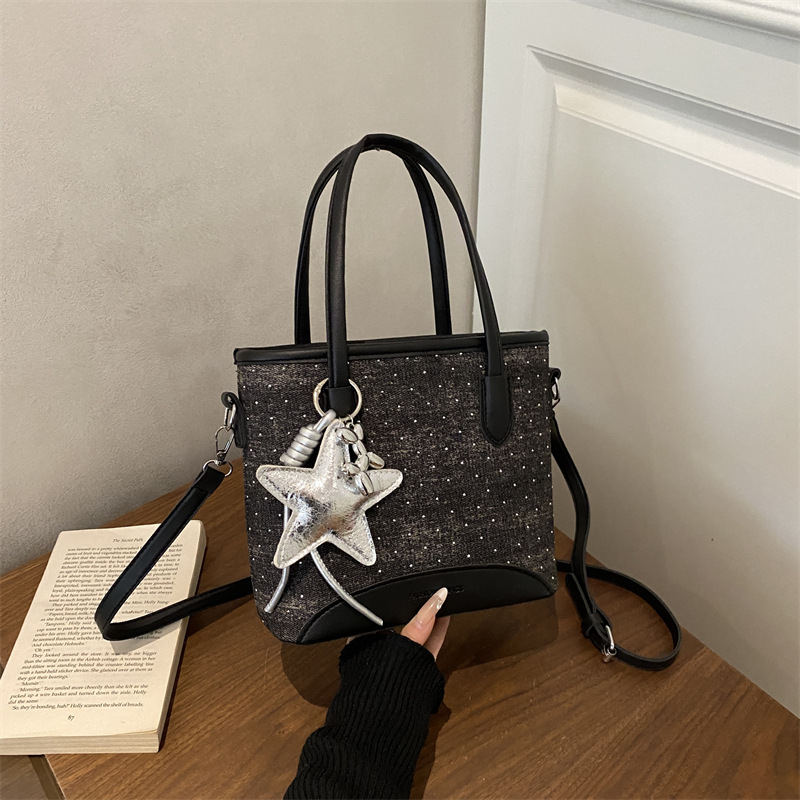 데님 언더암 쇼퍼 토트백 대용량 디자이너 숄더백 명품  - Luxury Bags Denim 리뷰 및 가격