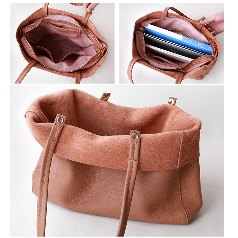 여자 토트 백 고급스러운 정품 가죽 핸드백, 여자 동료 - Luxury Bags Tote 리뷰 및 가격