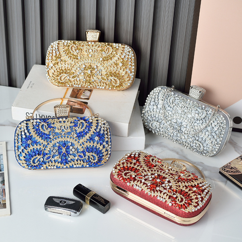 여성 클러치 파티 럭셔리 블루 이브닝 백 웨딩 지갑 크 - Luxury Bags Blue 리뷰 및 가격