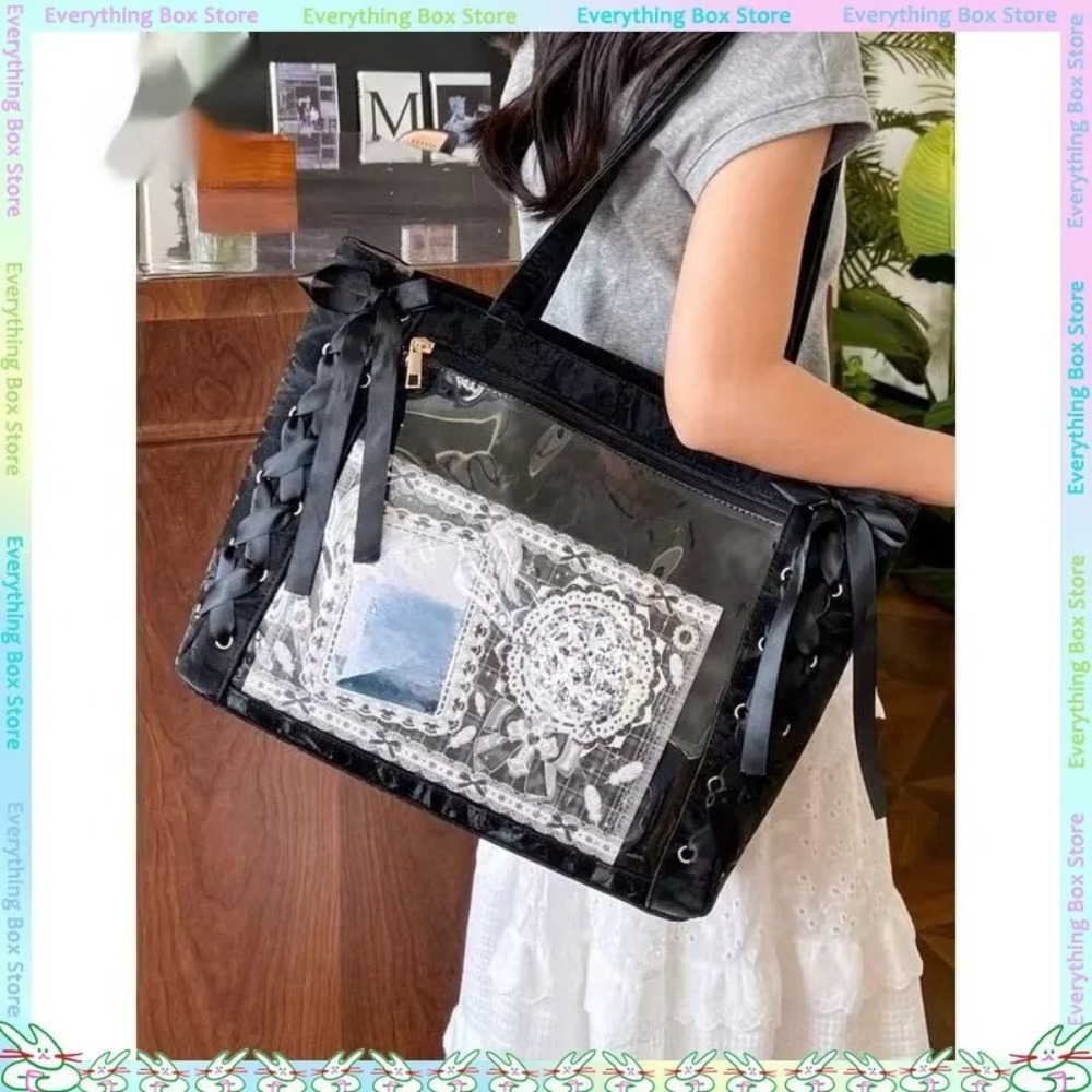 다용도 패션 리본 이타백 대용량 애니메이션 가방 데일리 - Luxury Bags Tote 리뷰 및 가격