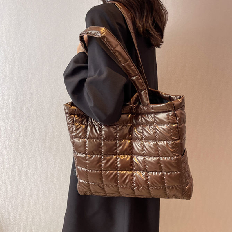 뜨거운 판매 겨울 공간 코튼 토트, 여성 대용량 패딩  - Luxury Bags For Women Sale 리뷰 및 가격