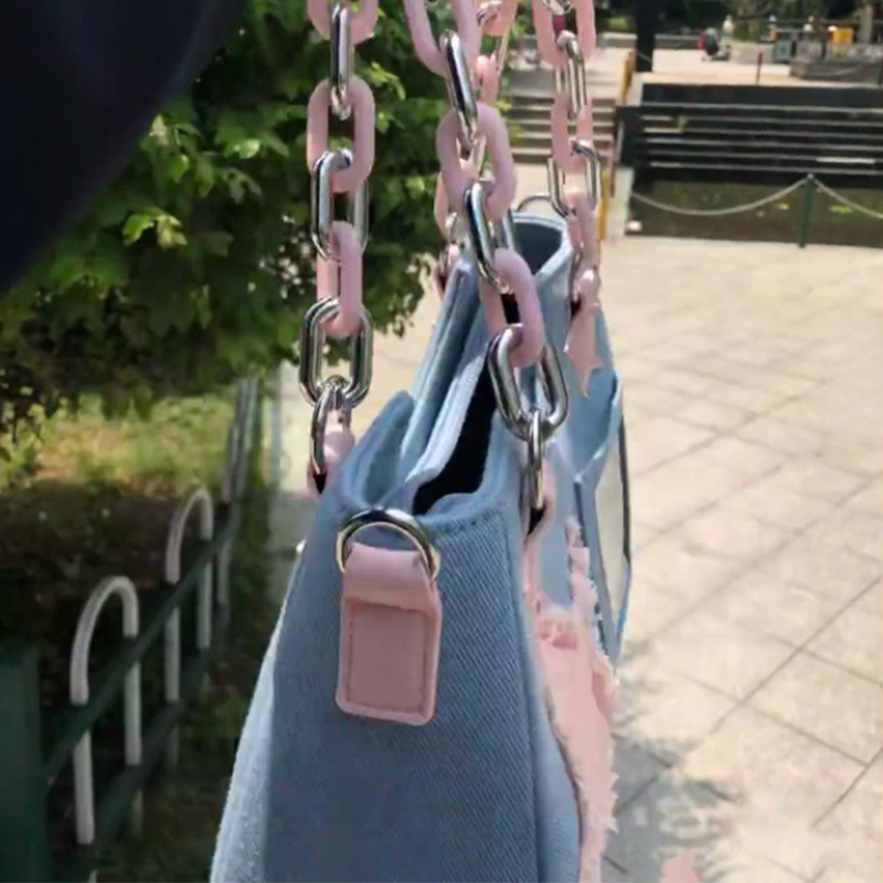 데님 여성 겨드랑이 가방 대용량 디자이너 호보 숄더백  - Luxury Bags Tote 리뷰 및 가격